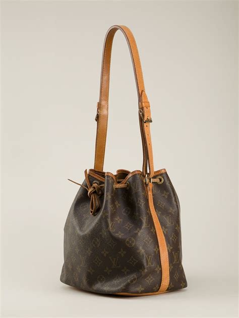 louis vuitton petit bucket second hand|Louis Vuitton round bucket bag.